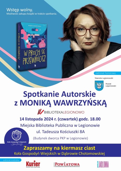 Plakat zapraszający na wydarzenie, szczegółowe informacje w aktualności.