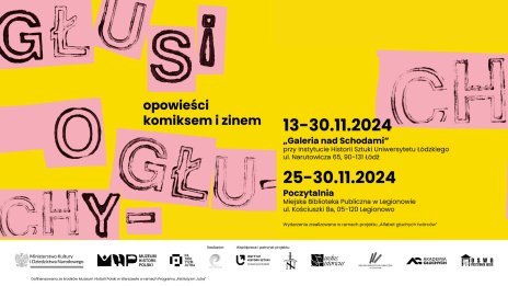 Plakat zapraszający na wydarzenie, szczegółowe informacje w aktualności.