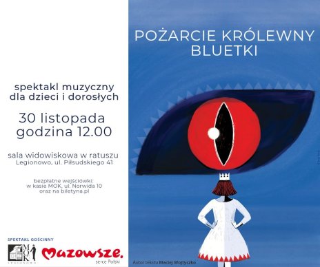 Plakat zapraszający na wydarzenie, szczegółowe informacje w aktualności.