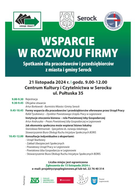 Plakat zawierający informacje o wydarzeniu. Adres, godziny. Te informacje są podane w aktualności.