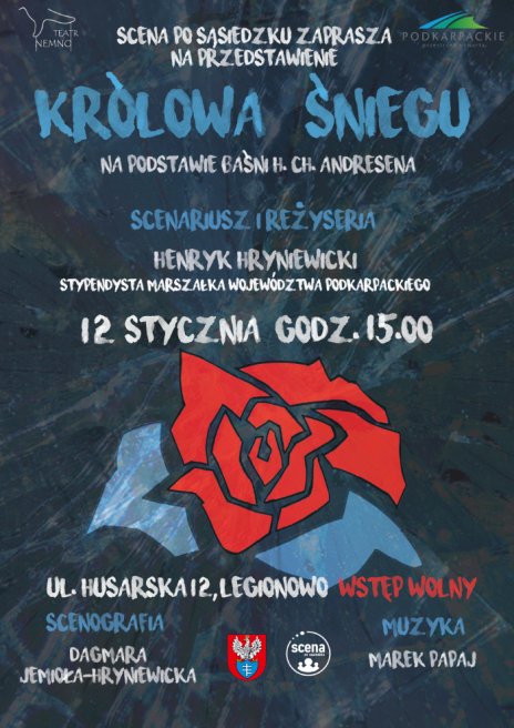 Plakat zapraszający na wydarzenie, szczegółowe informacje w aktualności.