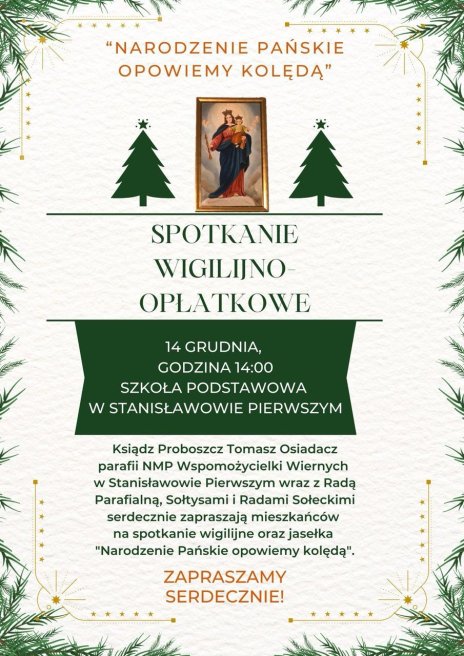 Plakat zapraszający na wydarzenie, szczegółowe informacje w aktualności.