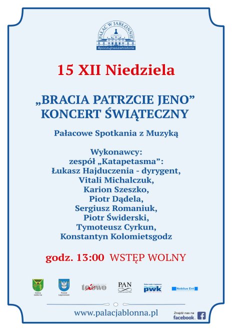 Plakat zapraszający na wydarzenie, szczegółowe informacje w aktualności.