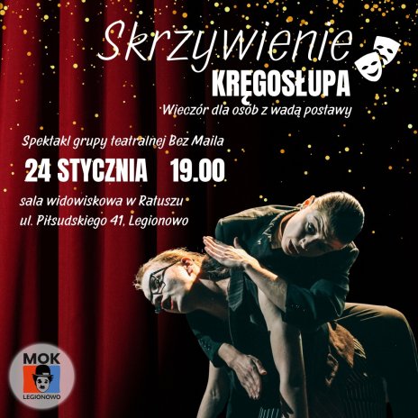 Plakat zapraszający na wydarzenie, szczegółowe informacje w aktualności.