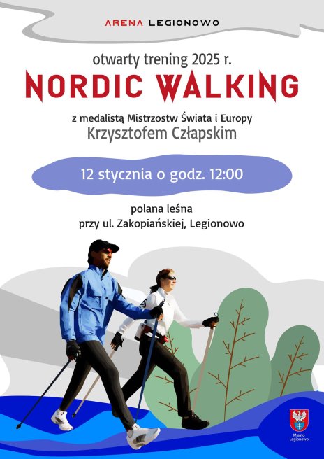 Plakat zapraszający na wydarzenie, szczegółowe informacje w aktualności.