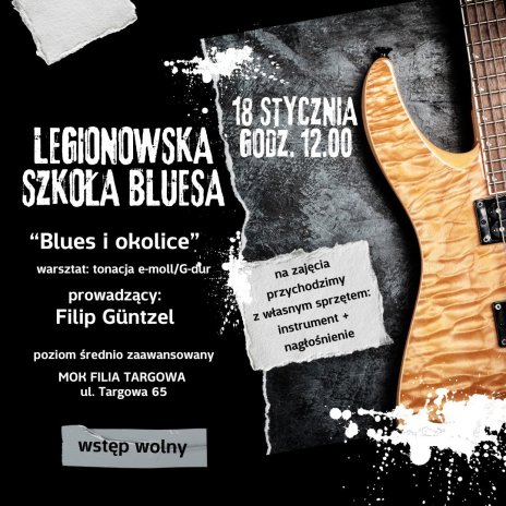 Plakat zapraszający na wydarzenie, szczegółowe informacje w aktualności.