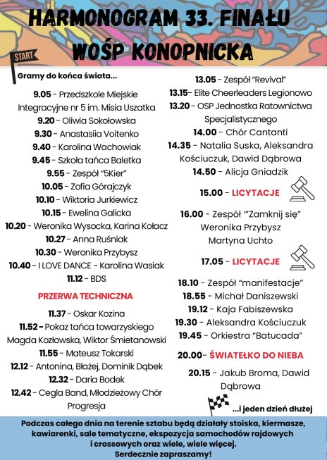 Plakat zapraszający na wydarzenie, szczegółowe informacje w aktualności.