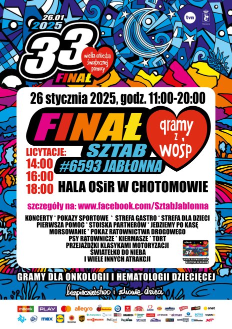 Plakat zapraszający na wydarzenie, szczegółowe informacje w aktualności.