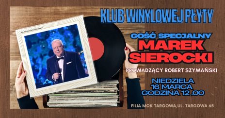 Plakat zapraszający na wydarzenie, szczegółowe informacje w aktualności.