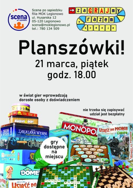 Plakat zapraszający na wydarzenie, szczegółowe informacje w aktualności.
