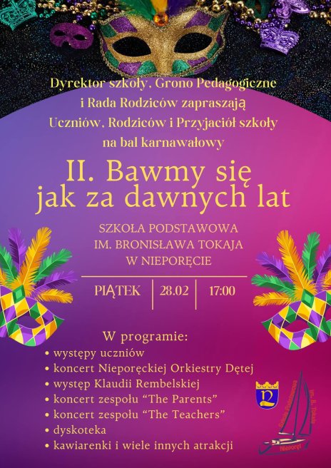 Plakat zapraszający na wydarzenie, szczegółowe informacje w aktualności.