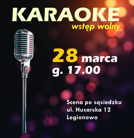 Plakat zapraszający na wydarzenie, szczegółowe informacje w aktualności.