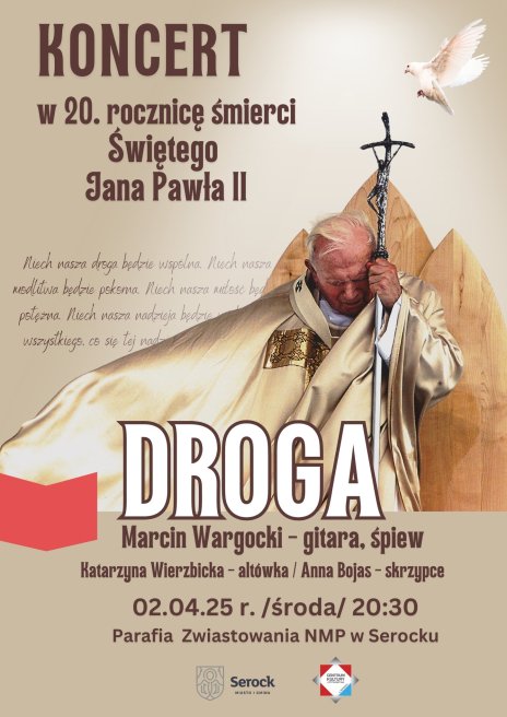 Plakat zapraszajacy na wydarzenie, szczegółowe informacje w aktualności.