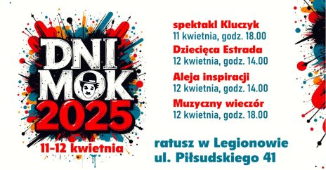 Plakat zapraszający na wydarzenie, szczegółowe informacje w aktualnosci.