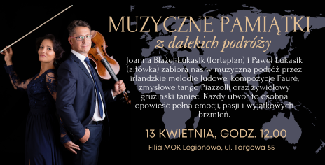 Plakat zapraszajacy na wydarzenie, szczegółowe informacje w aktualności.