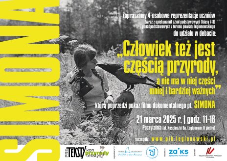 Plakat zapraszający na wydarzenie, szczegółowe informacje w aktualności.