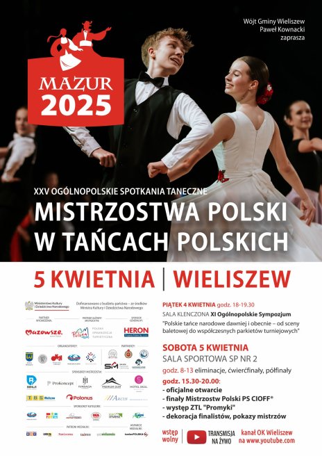Plakat zawierający informacje o wydarzeniu. Te informacje są podane w aktualności.