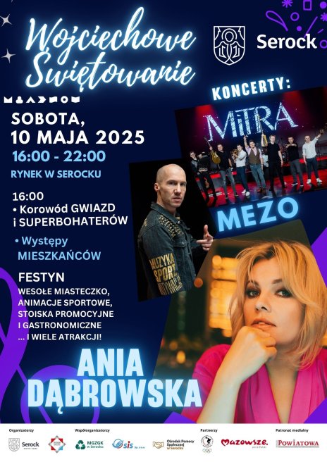 Plakat zapraszający na wydarzenie, szczegółowe informacje w aktualności.