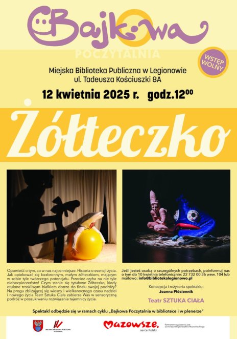 Plakat zapraszający na wydarzenie, szczególowe informacje w aktualności.