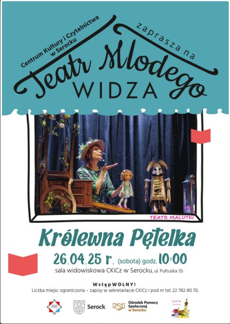Plakat zapraszający na wydarzenie, szczegółowe informacje w aktualności.