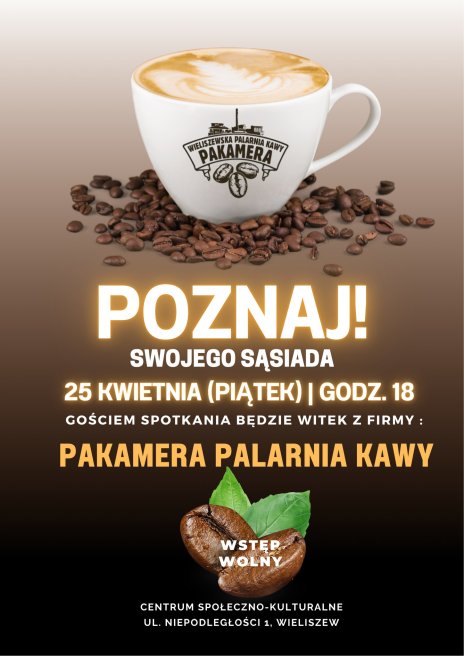 Plakat zapraszający na wydarzenie, szczegółowe informacje w aktualności