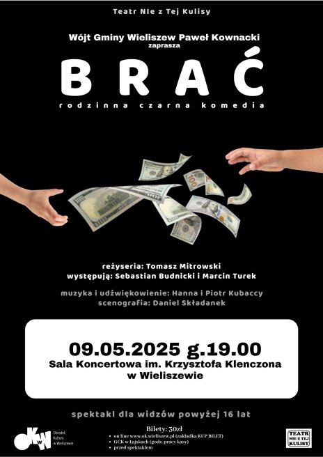 Plakat zapraszający na wydarzenie, szczegółowe informacje w aktualności