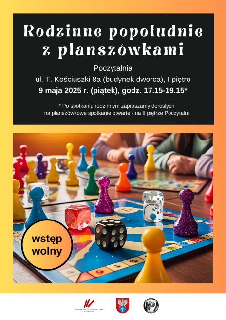 Plakat zapraszający na wydarzenie, szczegółowe informacje w aktualności i tytule