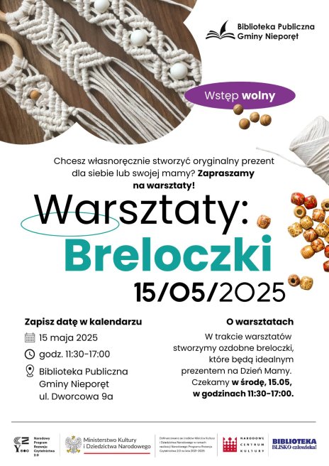 Plakat zapraszający na wydarzenie, szczegółowe informacje w aktualności i tytule