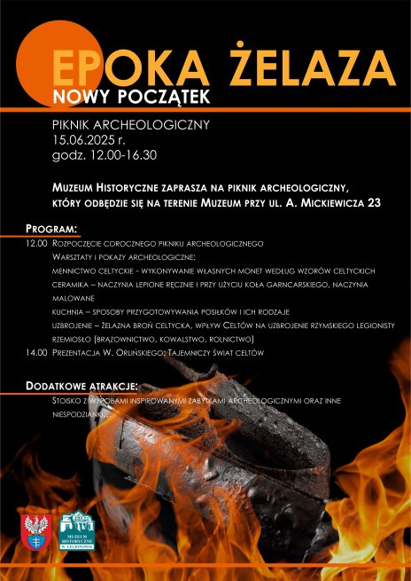 Plakat zawierający informacje o wydarzeniu