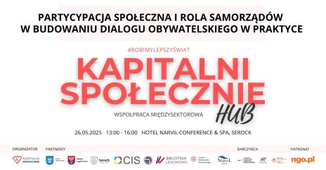 Plakat zawierajacy informacje o wydarzeniu