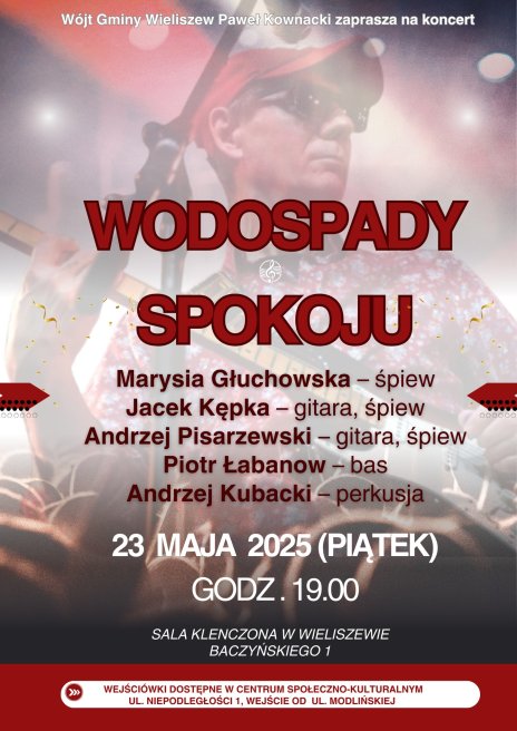 Plakat zawierający informacje o wydarzeniu