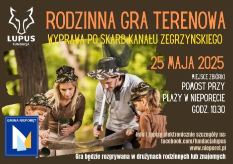Plakat zawierający informacje o wydarzeniu.  Te informacje są podane w aktualności.
