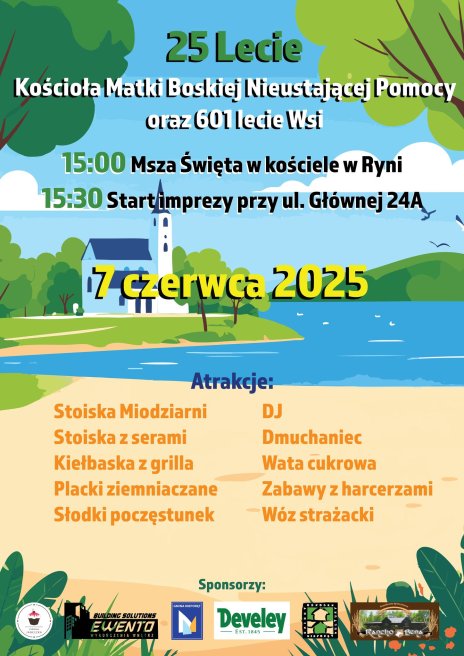 Plakat zawierający informacje o wydarzeniu