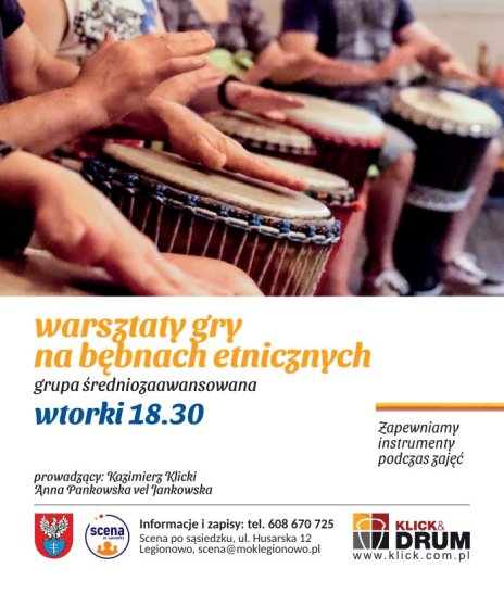 Plakat zawierający informacje o wydarzeniu