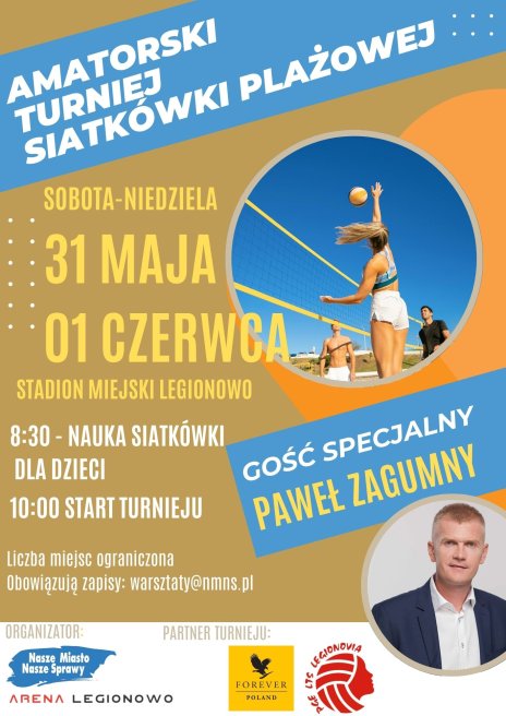 Plakat zawierający informacje o wydarzeniu