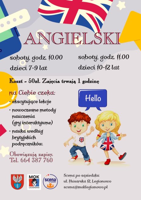 Plakat zawierający informacje o wydarzeniu