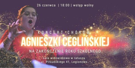 Plakat zawierający informacje o wydarzeniu