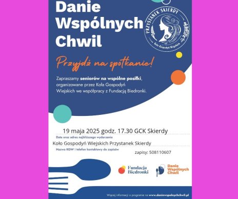 Plakat zawierający informacje o wydarzeniu