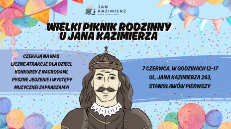 Plakat zawierający informacje o wydarzeniu.  Te informacje są podane w aktualności.