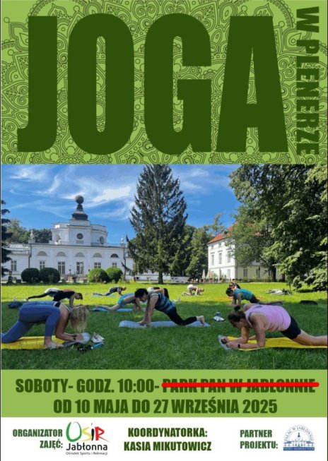 Plakat zawierający informacje o wydarzeniu