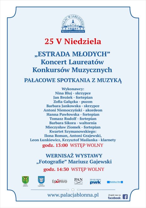 Plakat zawierający informacje o wydarzeniu