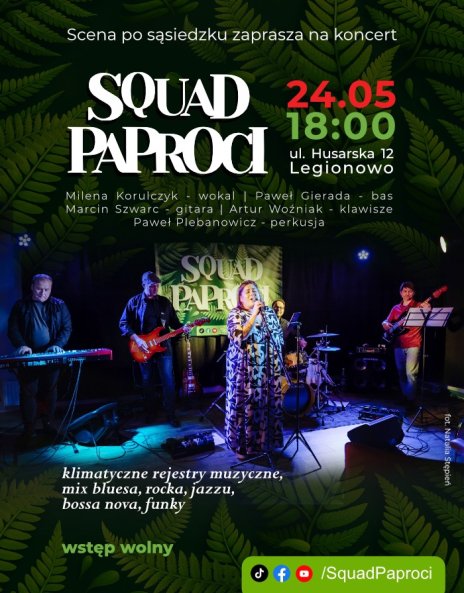 fot. Natalia Stępień. Plakat zawierający informacje o wydarzeniu
