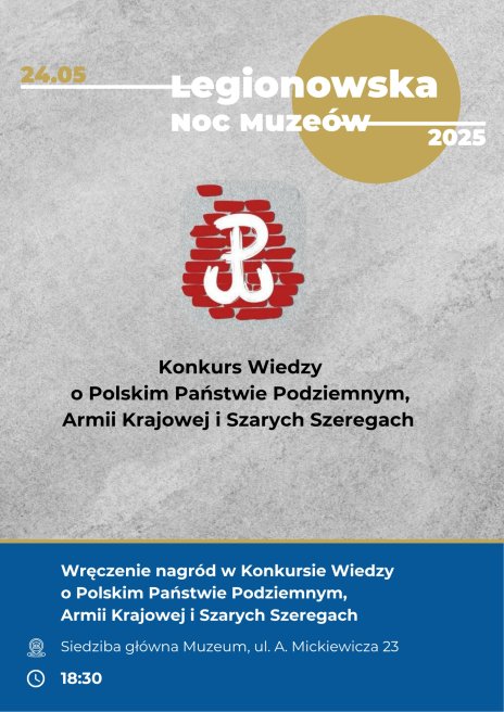 Plakat zawierający informacje o wydarzeniu
