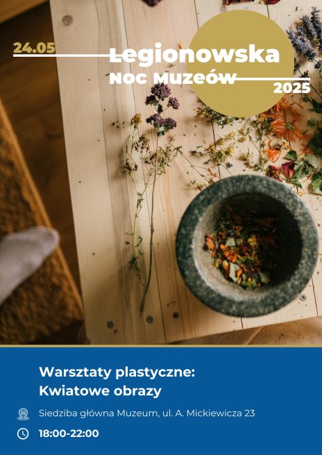 Plakat zapraszający na wydarzenie, szczegółowe informacje w aktualności