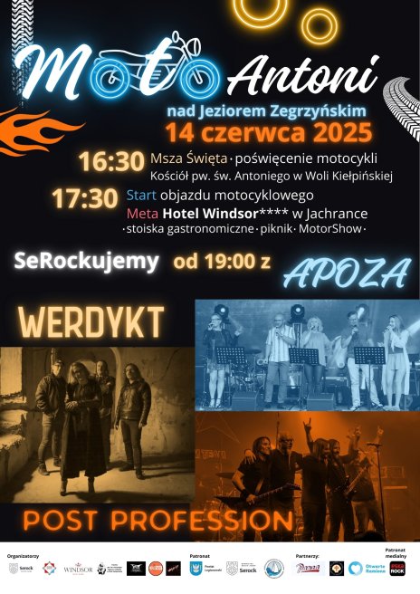 Plakat zawierający informacje o wydarzeniu. Te informacje są podane w aktualności