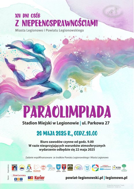 Plakat zawierający informacje o wydarzeniu