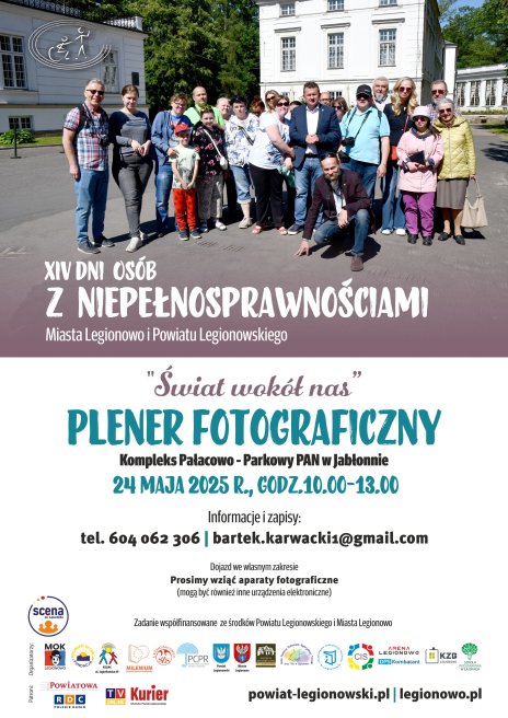 Plakat zawierający informacje o wydarzeniu