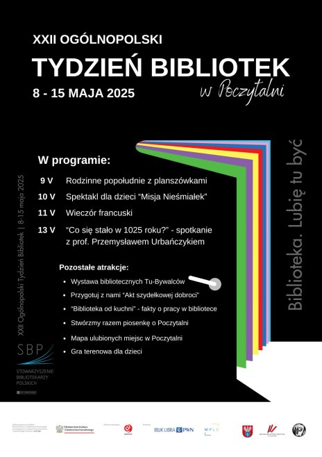 XXII Ogólnopolski Tydzień Bibliotek w Poczytalni