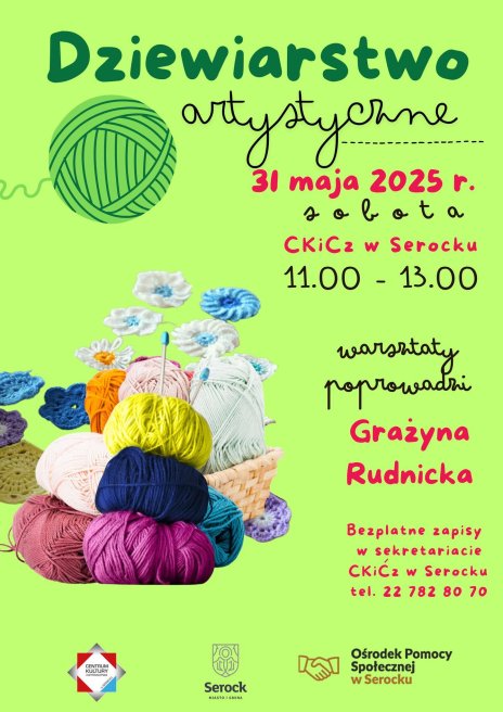 Plakat zapraszający na wydarzenie, szczegółowe informacje w aktualności i tytule