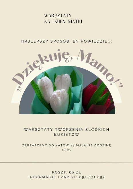 Plakat zawierający informacje o wydarzeniu